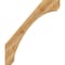 Ekena Millwork 4"W x 34"D x 40"H Legacy Rough Sawn Knee Brace, Western Red Cedar BRC04X34X40LEC00RWR - alternate 2